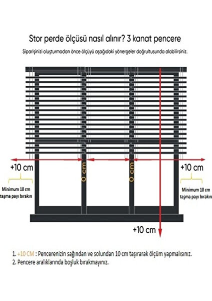 Düz Polyester (Etek Dilimli) Stor Perde