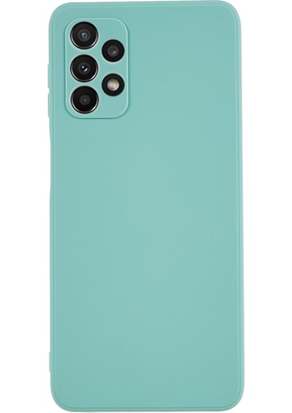 Samsung Galaxy A23 5g (Global VERSIYON)/A23 4g Yumuşak Tpu Telefon Kılıfı Düz ​​kenar Telefon Kapak Baby Blue (Yurt Dışından)