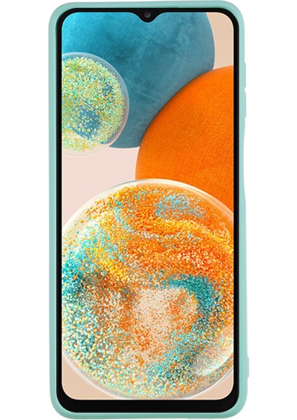 Samsung Galaxy A23 5g (Global VERSIYON)/A23 4g Yumuşak Tpu Telefon Kılıfı Düz ​​kenar Telefon Kapak Baby Blue (Yurt Dışından)