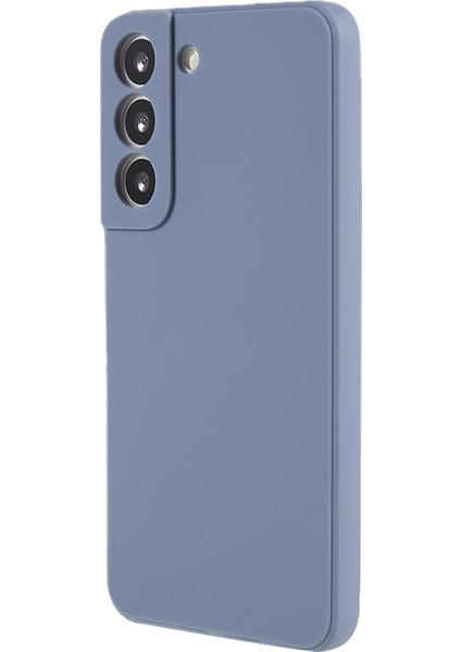 Samsung Galaxy S22+ 5g Yumuşak Tpu Hassas Kesme Telefon Kılıfı Düz ​​kenar Damla Koruma Kapak Terazisi Gri (Yurt Dışından)