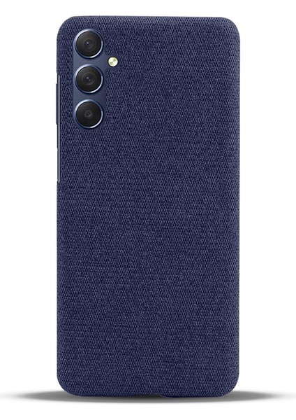 Samsung Galaxy A24 4g/5g Cep Telefonu Kılıfı Kumaş+Sert Pc Şok Geçirmez Slip Slip Slip Fone Cover-Blue (Yurt Dışından) fiyatları