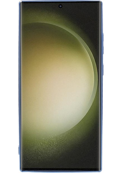 Samsung Galaxy S23 Için Ultra Telefon Tpu Kasa Elektrografa Telefon Kapağı Peluş Aşk Kalma Strap-Blue (Yurt Dışından) fiyatları