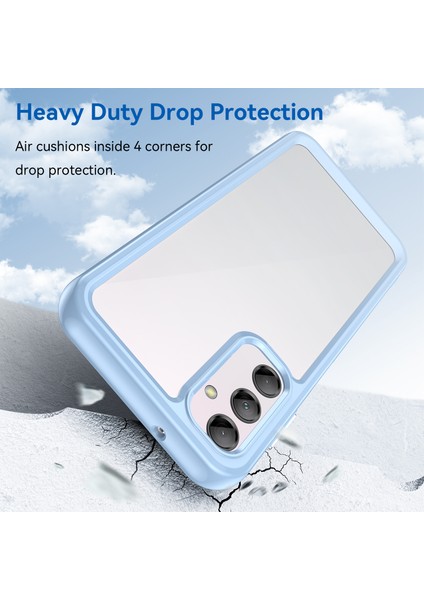 Samsung Galaxy M14 Için 5g Damla Geçirmez Tpu+Akrilik Telefon Kılıfı Temiz Telefon Kabuğu Koruyucu Kapak Mavisi (Yurt Dışından) fiyatları