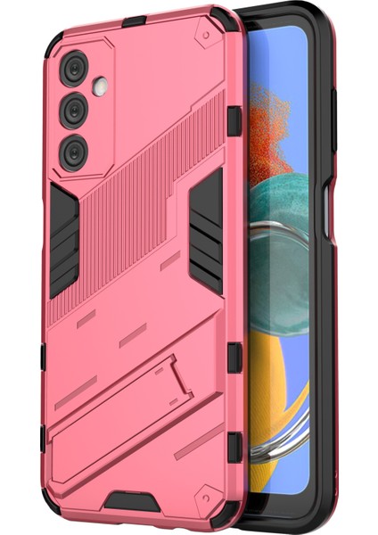 Samsung Galaxy M14 Için 5g Pc+Tpu Etkiye Dayanıklı Kickstand Koruyucu Telefon Kapağı Gül (Yurt Dışından)