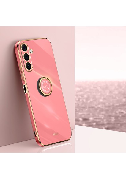 Samsung Galaxy A24 Için Xinli 4g Elektrapılaşma Telefon Kılıf Yüzüğü Kickstand Cep Telefonu Tpu Kapak-Kırmızı (Yurt Dışından) fiyatları