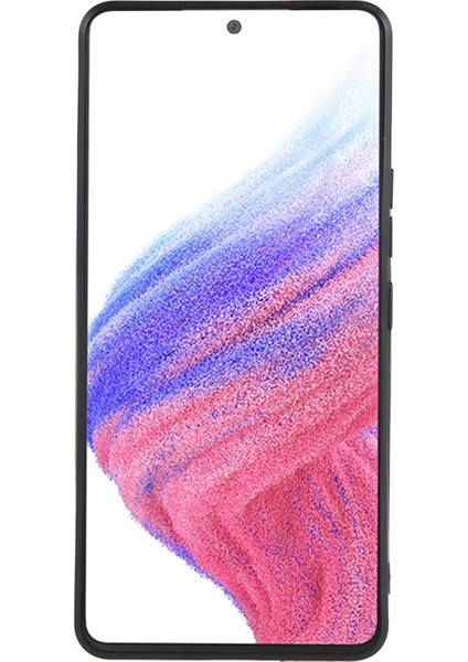 Samsung Galaxy A53 5g Lens Hassas Kesme Arka Kapak Düz Kenar Esnek Tpu Telefon Kılıfı Black (Yurt Dışından)