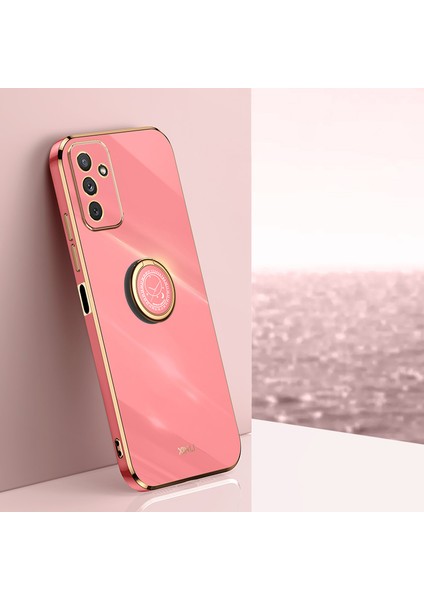 Samsung Galaxy Için Xinli M23 5G/F23 5g Hassas Lens Kesme Şok Geçirmez Telefon Kılıfı ile Halka Kickstand ile Elektrokaplama Altın Kenar Yumuşak Tpu Kapak-Kırmızı (Yurt Dışından) fiyatları