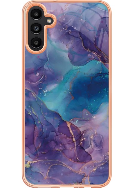 Samsung Galaxy A14 5g Elektrapan Imd Telefon Kabuğu Mermer Deseni 2.0mm Telefon Kapak Morası (Yurt Dışından) fiyatları
