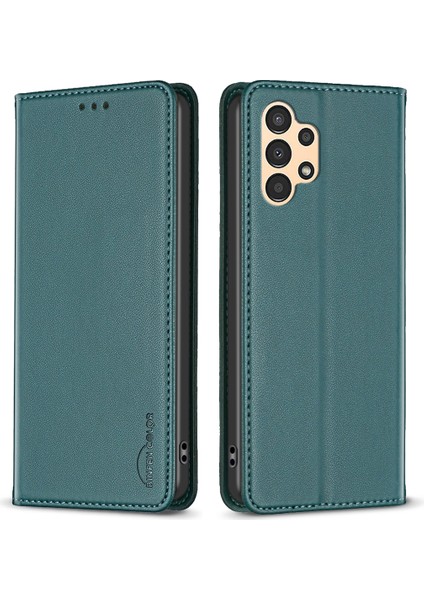 Samsung Galaxy A73 Için 5g Telefon Stand Kılıf Kart Tutucu Pu Deri+Tpu Kapak Yahudi (Yurt Dışından)
