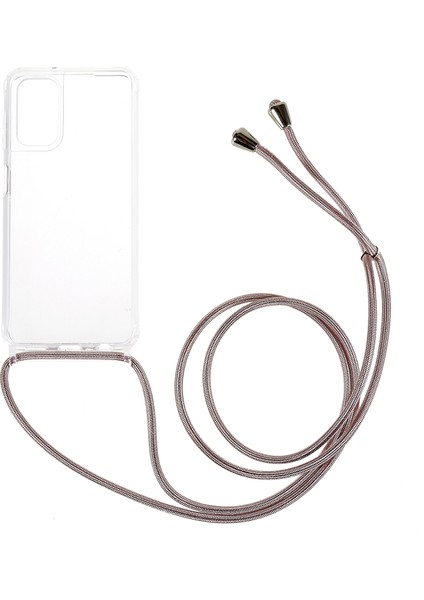 Samsung Galaxy A04S 4g Için (164.7 x 76.7 x 9.1 mm Telefon Kılıfı Açık Akrilik+Tpu Tampon Koruyucu Kapak Kiracı-Rose Altın (Yurt Dışından)