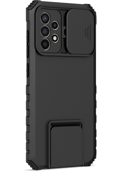 Samsung Galaxy A52 4G/A52 5G/A52S 5g Pc+Tpu Kickstand Kapak Slayt Kamera Kapağı Telefon Kılıfı Black Için (Yurt Dışından) fiyatları