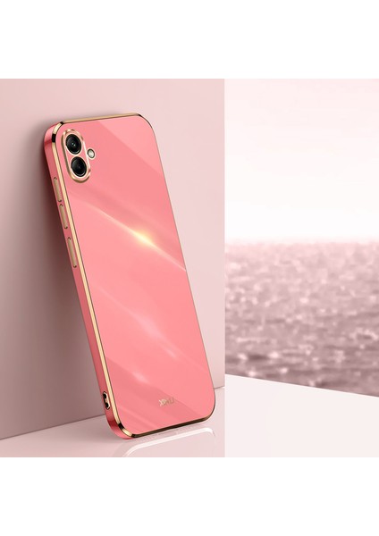 Samsung Galaxy A04 4g (164.4 x 76.3 x 9.1 Mm) Için Xinli Elektrapan Telefon Kılıfı, Ince Yumuşak Tpu Şok Geçirmez Telefon Kapak-Kırmızı (Yurt Dışından)