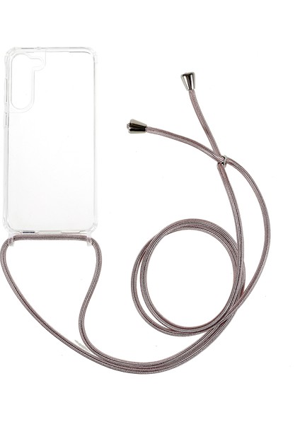 Samsung Galaxy S23 Için+ Temiz Telefon Kılıfı Uzun Körik Tpu+ Akrilik Koruyucu Kapak Golü Altın (Yurt Dışından)