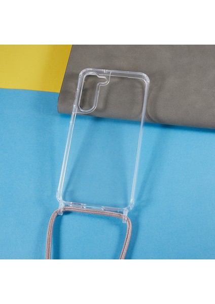 Samsung Galaxy S23 Için+ Temiz Telefon Kılıfı Uzun Körik Tpu+ Akrilik Koruyucu Kapak Golü Altın (Yurt Dışından) fiyatları