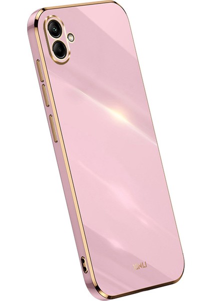 Samsung Galaxy A04 4g (164.4 x 76.3 x 9.1 Mm) Için Xinli Elektrapan Telefon Kılıfı, Ince Yumuşak Tpu Şok Geçirmez Telefon Kapak-Mor (Yurt Dışından)
