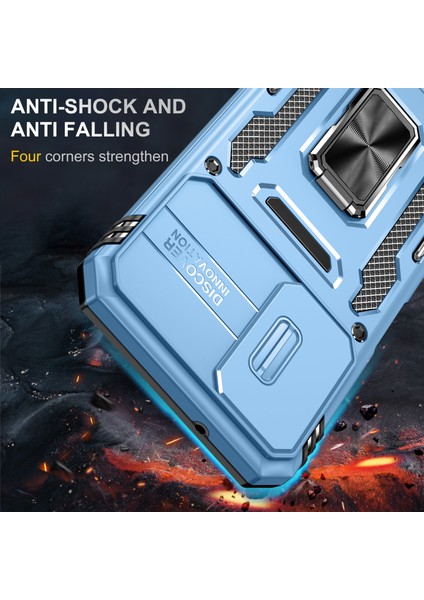 Samsung Galaxy A34 5g Kickstand Telefon Kapağı Slayt Kamera Koruyucu Sky Mavi (Yurt Dışından) fiyatları