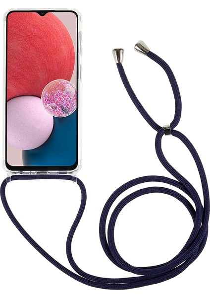 Samsung Galaxy A13 4g/5g Için Telefon Koruyucusu Kılıfı, Tpu+Akrilik Arka Kapak, Lanyard-Dark Blue ile (Yurt Dışından) fiyatları