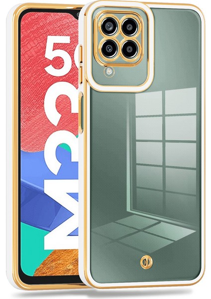 Samsung Galaxy A12 Finger Anti-Fingerprint Tpu Cep Telefon Kapağı Elektrapılaşma Anti-Drop Cep Telefonu Kılıf Vaka-Beyaz (Yurt Dışından)