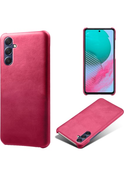 Samsung Galaxy Için M54 5G/F54 5g Buzağı Dokusu Telefon Kılıfı Şok Geçirmez Pu Deri+Pc Akıllı Telefon Kapak-Rose (Yurt Dışından) fiyatları