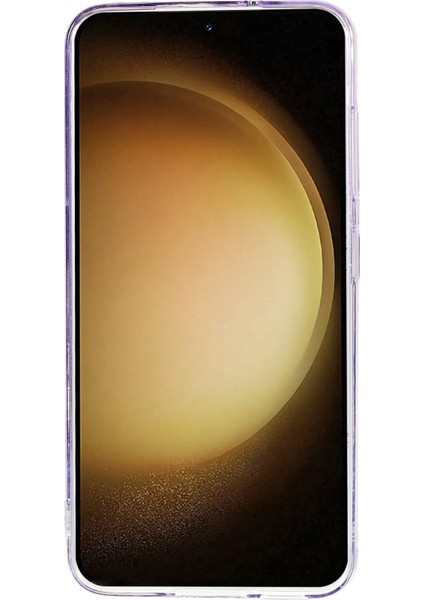 Samsung Galaxy S23 Starry Sky Sparkle Epoxy Yumuşak Tpu Telefon Kılıfı Koruyucu Arka Kapak Morası (Yurt Dışından) fiyatları