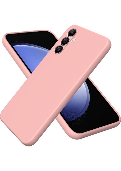 Samsung Galaxy A14 4g Kasa Yumuşak Astar Sıvı Silikon Telefon Kapağı Strap-Pink ile (Yurt Dışından) fiyatları