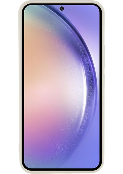 Samsung Galaxy A54 Için 5g Telefon Tpu Kasası Fırber Asıl Kazandırılmış Cplep Telefon Kapak-Beyaz (Yurt Dışından)