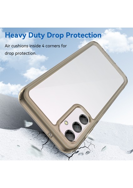 Samsung Galaxy M14 Için 5g Damla Geçirmez Tpu+Akrilik Telefon Kılıfı Temiz Telefon Kabuğu Koruyucu Kapak Şömine Gri (Yurt Dışından) fiyatları