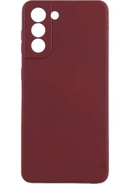 Samsung Galaxy S21+ 5g Elyaf Astar Arka Kabuk Tpu Kasa Ka Cep Telefonu Kapak Kırmızısı (Yurt Dışından)