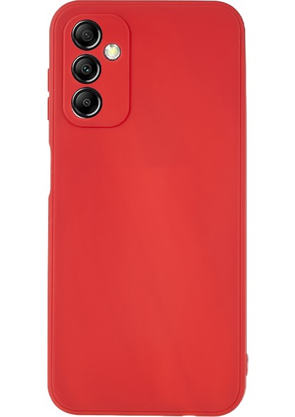 Samsung Galaxy A14 4g/5g Için Tpu Telefon Kılıfı, Düz Kenar Tasarım Hassas Kesik Koruyucu Kapak-Kırmızı (Yurt Dışından)