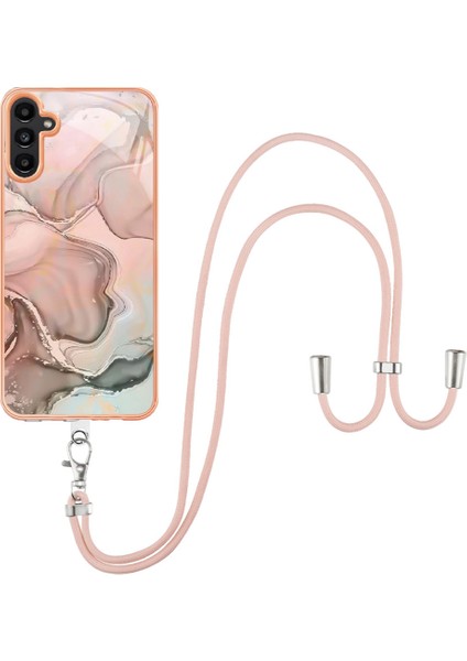 Samsung Galaxy A34 5g Için 2.0mm Tpu Telefon Kılıfı Elektrapan Mermer Desen Imd Kaddarı Ile Ilişki Kapak (Yurt Dışından)