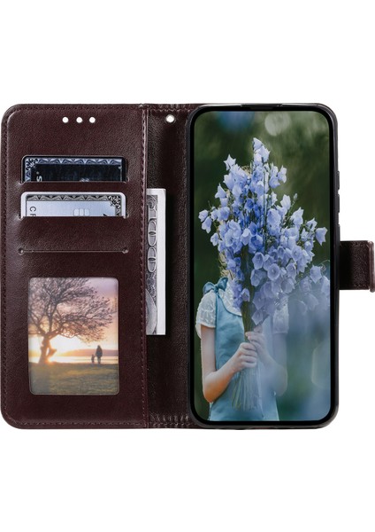 Samsung Galaxy M14 Için 5g Cüzdan Stand Flip Cover Mandala Çiçek Deseni Deri Telefon Kazet (Yurt Dışından) fiyatları