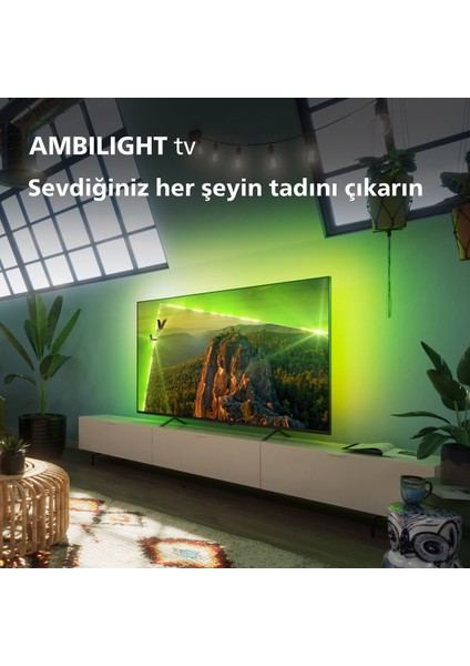 50PUS8118 50" 127 Ekran Uydu Alıcılı 4K Ultra HD Smart LED TV fırsatları