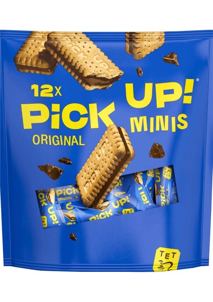 Bahlsen Leibniz Pick Up Choco Minis Çikolatalı Mini Bisküvi 127 gr
