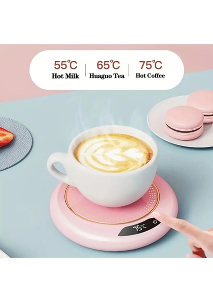 USB Akıllı Sabit Sıcaklık Coaster 3 Sıcaklık Ayarı Süt Çay Su Isıtma Pedi Bardak Isıtıcı Çay Su Ofis Için (Yurt Dışından) fiyatları