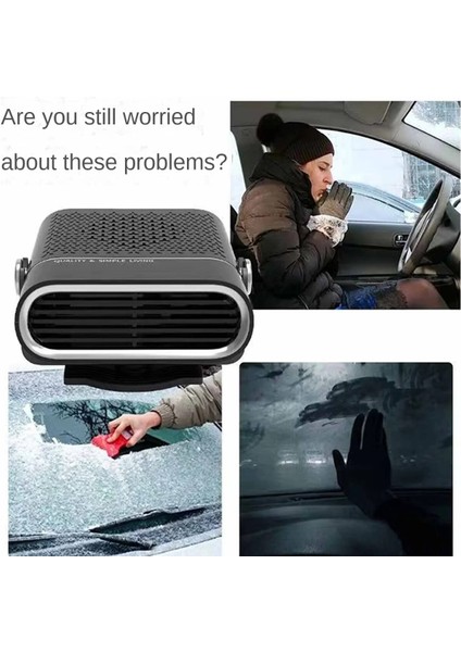 Oto Kaloriferi FAN12V/24V Araba Elektrikli Isıtıcı 150W Soğutma Isıtma Otomatik Ön Cam Buz Çözücü Buğu Çözücü Buğu Çözücü Araba Anti-Sis Isıtıcı (Yurt Dışından) modelleri