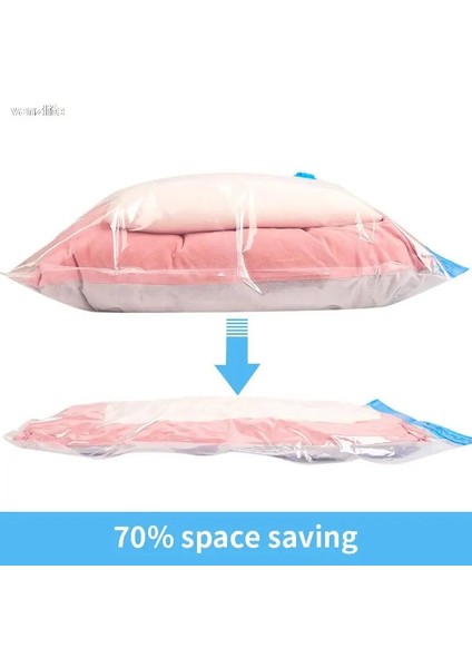 100X80CM Tarzı Vanzlife Ev Depolama Vakum Torbası Şeffaf Kenar Organizatör Katlanabilir Giysi Organizatör Sıkıştırılmış Mühür Seyahat Çantası Tasarruf Paketi (Yurt Dışından) modelleri