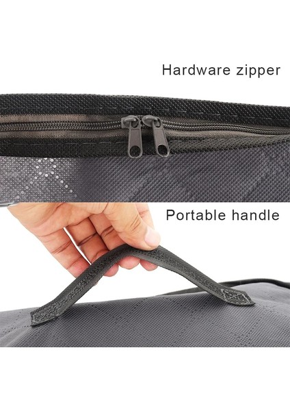 Gri Tarzı Giysi Saklama Çantası Pvc Şeffaf Pencere Dokunmamış Ev Düzenleyici Katlanabilir Giysi Yorgan Toz Geçirmez Dolap Fg Kutusu (Yurt Dışından) fırsatları