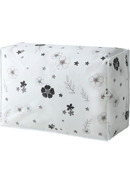 B Tarzı Katlanabilir Saklama Çantası Giysi Battaniye Yorgan Organizatör Saklama Poşetleri Bulut Şeffaf Seyahat Bagaj Organizatör Kutusu Torbalar 20 #28 (Yurt Dışından)