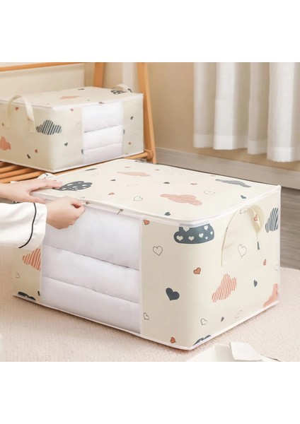 NO.44594 Stili Su Geçirmez Yorgan Elbise Organizatör Toz Geçirmez Klozet Organizatör Giysi Saklama Çantası Bagaj Saklama Çantası Bolsa Almacenamiento Ropa (Yurt Dışından)