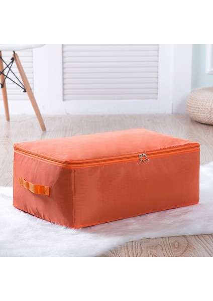 Turuncu Tarzı M Yaklaşık 55X33X20CM Moda Yanardöner Ev Yatak Altı Depolama Ev Oxford Dolap Organizatör Dolap Büyük Yorgan Konteyner Saklama Çantası Sml (Yurt Dışından)
