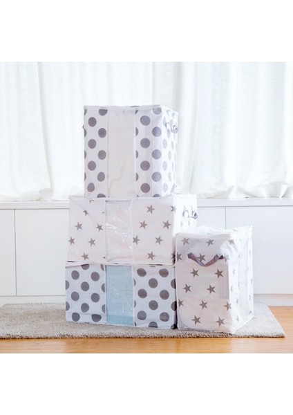 D Stili Clothes Quilt Storage Bag Blanket Closet Sweater Organizer Box Sorting Pouches Cabinet Container Travel Home (Yurt Dışından)