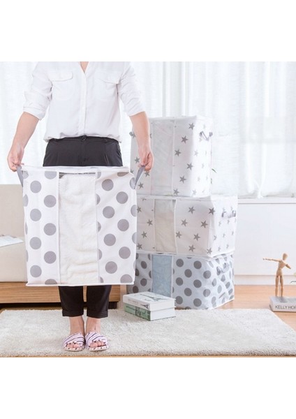 D Stili Clothes Quilt Storage Bag Blanket Closet Sweater Organizer Box Sorting Pouches Cabinet Container Travel Home (Yurt Dışından) fırsatları