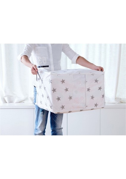 D Stili Clothes Quilt Storage Bag Blanket Closet Sweater Organizer Box Sorting Pouches Cabinet Container Travel Home (Yurt Dışından) indirimleri