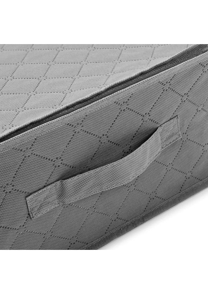 No.2 Tarzı Under Bed Clothes Item Storage Dustproof Storage Bag Container Clothes Organizer Foldable 5 Sections And Visible Clear Window (Yurt Dışından) indirimleri