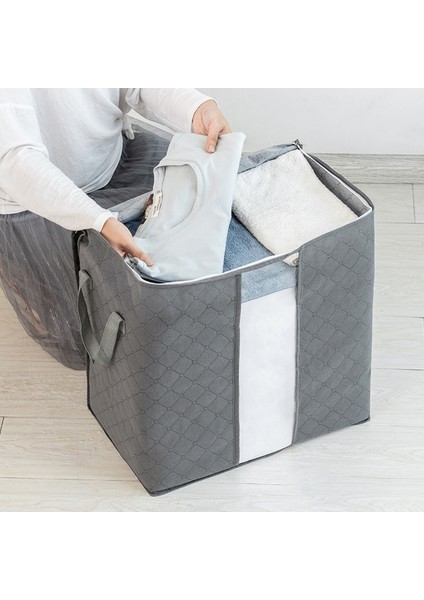 No.6 Tarzı Ev Depolama Katlanabilir Çanta Yeni Su Geçirmez Dokunmamış Yatak Yastıkları Yorgan Saklama Çantası Giysi Saklama Çantası Organizatörü (Yurt Dışından) indirimleri