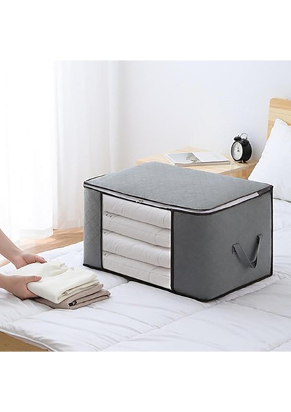 No.3 Tarzı Yorgan Saklama Çantası Nem ve Toz Korumalı Klozet Düzenleyici Dokumasız Battaniye Yastık Saklama Büyük Mobil Giydir Bagaj Çantası Yeni (Yurt Dışından) indirimleri