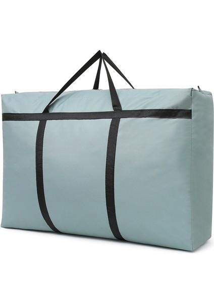 Gri Tarzı 40L 52X35X18CM Giysi Yorgan Saklama Çantası Büyük Kapasiteli Kalınlaşmış Oxford Sağlam Kanvas Dokuma Çantalar Ev Yatak Odası Malzemeleri Aksesuar (Yurt Dışından)