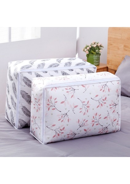 Koyu Haki Stili Katlanabilir Yorgan Saklama Çantası Ev Giysileri Yorgan Yastık Battaniye Saklama Çantası Dolap Organizatör Seyahat Bagaj Organizatör Çanta Konteyner (Yurt Dışından) fiyatları