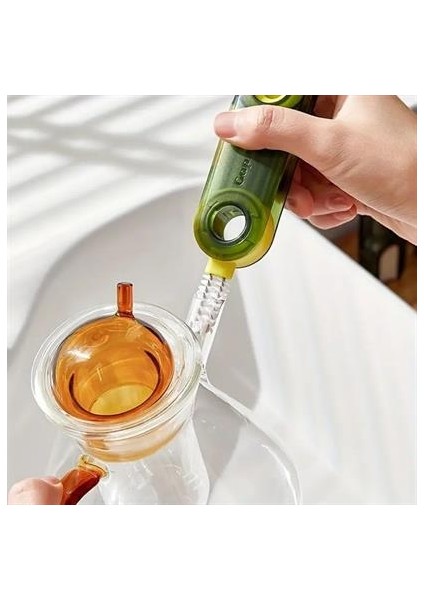 3 Fonksiyonlu Pratik Şişe Temizleme Fırçası Mutfak Banyo Araç Için Çok Amaçlı Fırça indirimleri
