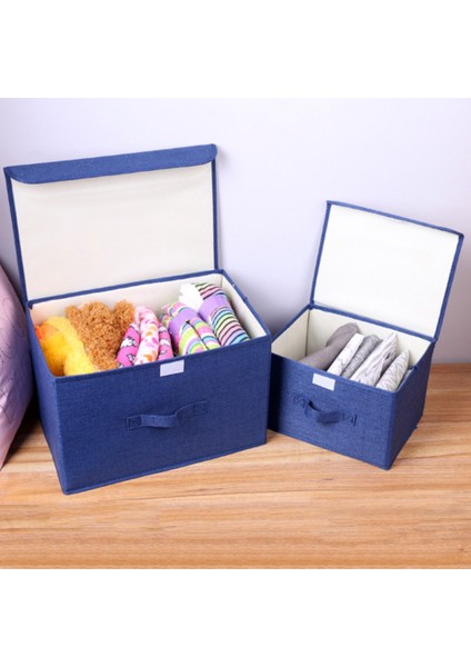 Bej Tarzı L Beden Katlanabilir Giyim Iç Çamaşırı Çorap Saklama Kutusu Konteyner Ev Dolap Düzenleyici (Yurt Dışından) modelleri